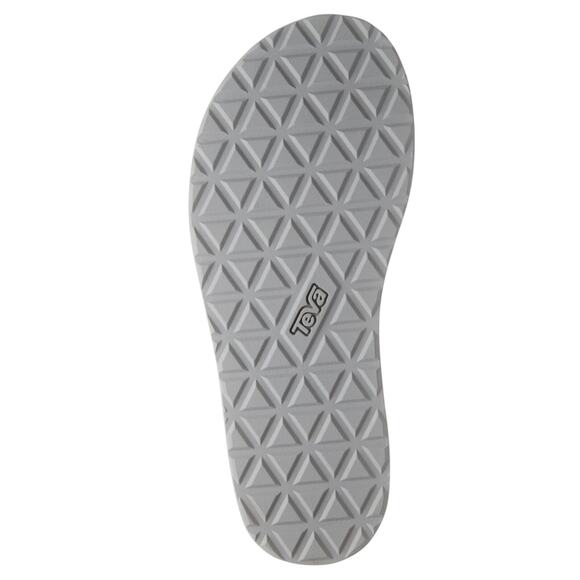 Teva Original Universal Women Sandal Size 9 Iron Metallic Leather Platform New - Picture 6 of 6